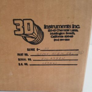 *NEW* 3D Instruments 25504-21B71 4.5" Test Gauge Panel Mount 0-30Psi + Warranty! - Image 11