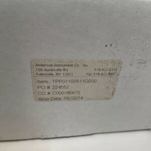 New Anderson Pressure Transmitter TPP01100511G000 0/50 Psig 40vdc - Image 7