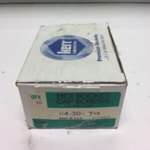 New! Kerr Lakeside Hex Socket Cap Screws 1/4-20x 3 1/2" Box of 50 Warranty! - Image 3