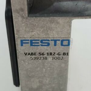 *NEW* FESTO ELECTRIC VABE-S6-1RZ-G-B1 Manifold End Plate + Warranty! Never Used - Image 2