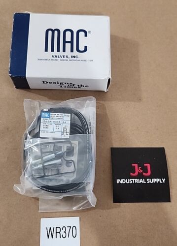 *BRAND NEW* MAC 45A-SA1-DACA-1BA Solenoid Valve 24V 50/60Hz 120Psi + Warranty! Main Image