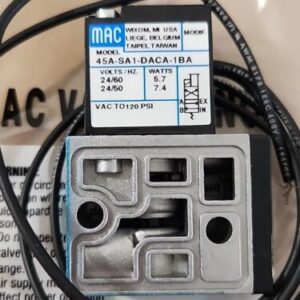 *BRAND NEW* MAC 45A-SA1-DACA-1BA Solenoid Valve 24V 50/60Hz 120Psi + Warranty! - Image 4
