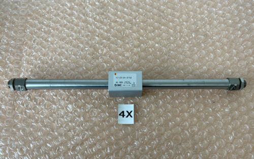 NEW NO BOX- SMC NCY2B10H-0750 Rodless Cylinder 1/2" Bore 7.5" Stroke 100PSI Max Main Image