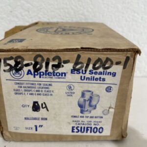 Lot of 4: Appleton ESU Sealing Unilets 1”ESUF100 *NEW* - Image 6