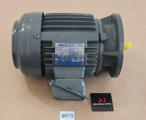 *NEW* Teco AEUFAC-001 3~Phase High Efficiency Motor 1/4Hp 0.18kW 230/460V 60Hz Main Image