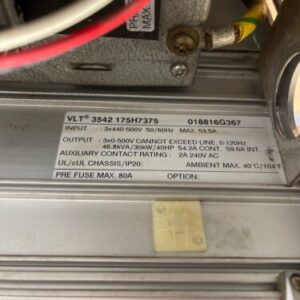 Danfoss VLT 3542 AC Drive 175H7375 3x0-500V 40HP *Tested~Warranty* - Image 9