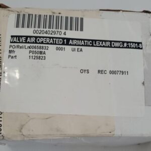 *NEW IN BOX* Lexair Airmatic 1501-803 Air Operated Valve 1" V-704-5A + Warranty! - Image 2