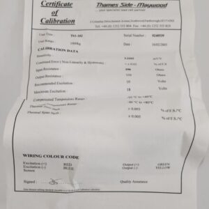 *NEW* Thames Side Maywood T61-102 Tension Load Cell 3MV/V@ 1000Kg + Warranty! - Image 10