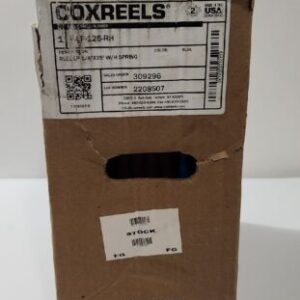*NEW* Coxreels 1/4" x 25ft Spring Driven Hose Reel P-LP-125-RH w/ Hose +Warranty - Image 3