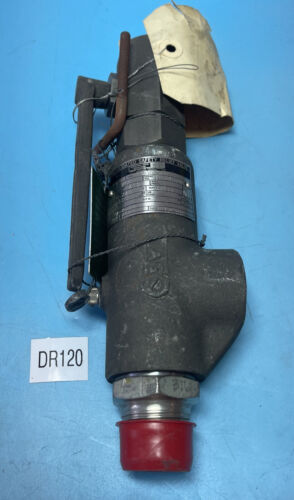 NEW NO BOX- Consolidated Safety Relief Valve 1990C-1 400PSI 1-1/4” 53GPM 448°F Main Image