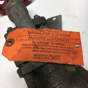 New Aloyco 1" Gate Valve CF3M Fig# 310 Warranty! Fast Shipping! - Image 6