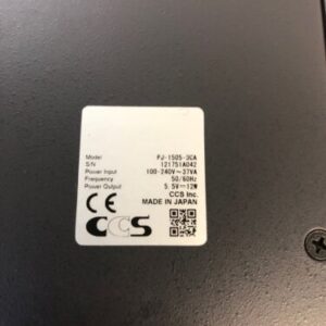 New CCS PJ-1505-3CA Light Source Controller Warranty! Fast Shipping! - Image 5