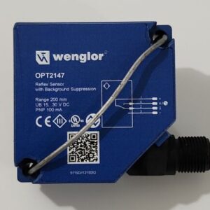 *NEW SURPLUS* Wenglor OPT2147 Reflex Sensor 200mm 15...30Vdc 100mA + Warranty! - Image 2