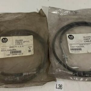 Allen Bradley 43GT-TQS25ML Photoelectric Sensor Switch Fiber Cable (Lot Of 2) - Image 1