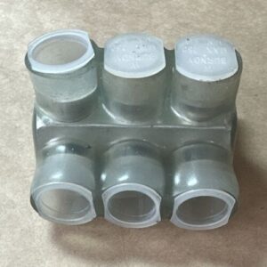 NEW NO BOX- Panduit PCSB250-4-6Y Clear Insulated Aluminum Connector + WARRANTY! - Image 4