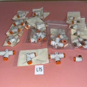Large Lot Of New SMC Fittings 1/4" NP See Photos Fast Shipping +Warranty - Image 1