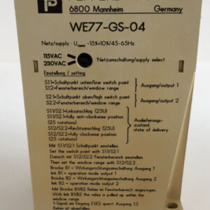 *Pre Owned* Pepperl Fuchs WE77-GS-04 6800 Mannheim + *Warranty* - Image 2