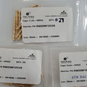 *NEW* LOT OF 127 Connector Contact RM20M12D28 Crimp ST Cable Mount + Warranty! - Image 4