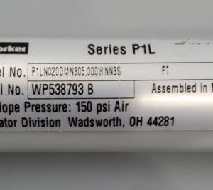 *NEW* Parker P1LN020DMN305.000WNN3S P1L Series Cylinder 150Psi + Warranty! - Image 3