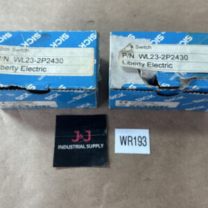 (2) SEE DESCRIPTION- SICK WL23-2P2430P02 Compact Photoelectric Sensor | FASTSHIP - Image 1