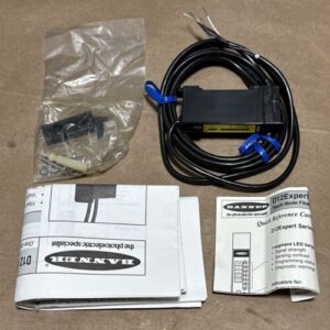 *BRAND NEW* Banner D12EN6FP Teach Mode Fiber Optic Sensor DC 41959 + Warranty! - Image 3
