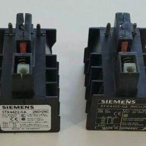 *PREOWNED* LOT OF 2 SIEMENS Auxiliary Switch Blocks 2NO+2NC contact + Warranty! - Image 3
