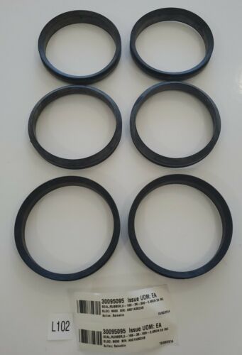 *NEW* LOT OF 6 Krones 0-168-36-800-3 Rubber Seals 0168368003 + Warranty! Main Image