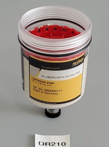 *NEW* Kluber UH1 64-1302 Lubrication System Cartridge 120cc/4.6oz 0960490177 Main Image