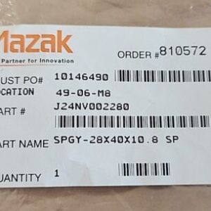 *BRAND NEW* Mazak J24NV002280 Packing Seal Kit SPGY-28X40X10.8 + Warranty! - Image 5