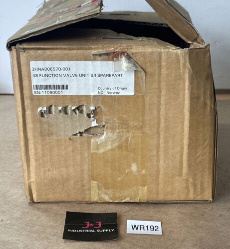 BRAND NEW IN BOX- ABB 48 Function Valve Unit 3HNA006570-001 || FAST SHIPPED 🇺🇸 Main Image