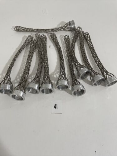 Thomas &Betts Wire Mesh Grip Cord Restraint Part #?? (Lot Of 10) Fast Shipping Main Image