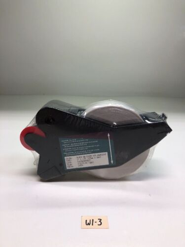 New! Brady Black On Clear STD Adhesive 1”x 125’ *Fast Shipping* Warranty! Main Image