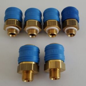 *NEW* LOT OF 6 Festo KD4-1/4 Quick Coupling Sockets 1/4" Npt + Warranty! - Image 3