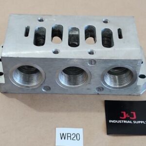 *NEW SURPLUS* Bosch Rexroth P68420 Valve Subbase Manifold 5-Port + Warranty! - Image 1