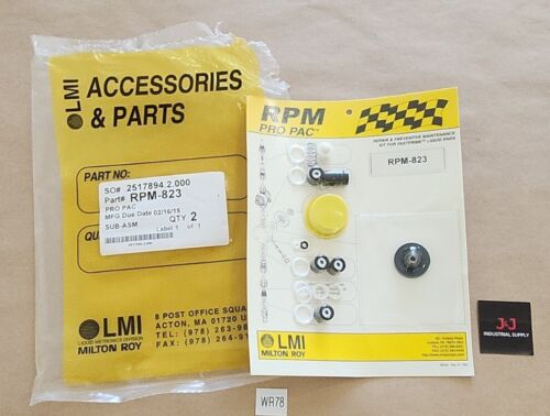 *NEW INCOMPLETE* LMI Milton Roy RPM-823 Pro Pac RPM Service Kit + Warranty! Main Image