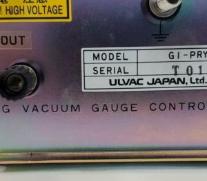 *PREOWNED* ULVAC GI-PRYS Penning Vacuum Gauge Controller T0181 + Warranty! - Image 3