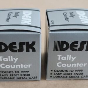 *BRAND NEW* [2] Desk TC-08 Tally Counter w/ Metal Base Counts To 9999 + Warranty - Image 6
