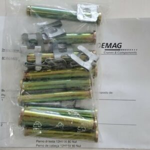 *NEW* BOX OF 10 OEM Demag 83661633 Pin 12MMx80 w/ Clip DK5 SXN08 + Warranty! - Image 3