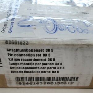 *NEW* BOX OF 10 OEM Demag 83661633 Pin 12MMx80 w/ Clip DK5 SXN08 + Warranty! - Image 6