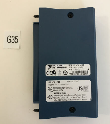 *NEW* National Instrument FieldPoint cFP-TC-120 8-Channel Thermocouple Input Main Image