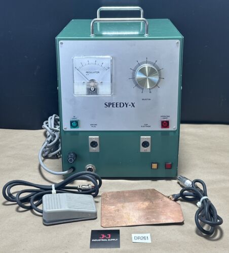 PREOWNED, GOOD CONDITION- Speedy-X Micro Deposit Welder 110VAC || FAST SHIPPED! Main Image