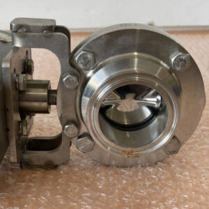 USED- Flowserve B063S07 Pneumatic Valve Actuator W/ 1.4404 DN2 PN10 SS Butterfly - Image 6