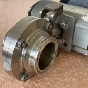 USED- Flowserve B063S07 Pneumatic Valve Actuator W/ 1.4404 DN2 PN10 SS Butterfly - Image 7