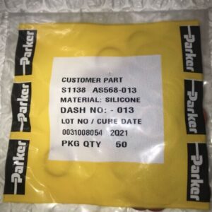*New Qty 50 S1138 AS568-013 Parker Silicone O-Ring Sealed Bag (Lot Of 10 )# - Image 3