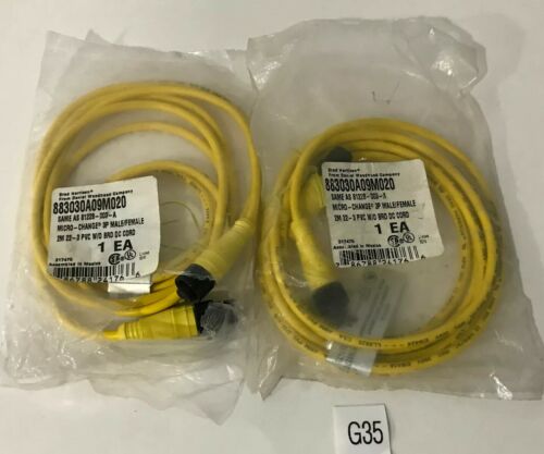 *NEW LOT OF 2* BRAD HARRISON 883030A09M020 MICRO-CHANGE CABLE Main Image