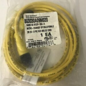 *NEW LOT OF 2* BRAD HARRISON 883030A09M020 MICRO-CHANGE CABLE - Image 2