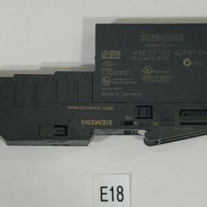 *PREOWNED* SIEMENS 6ES7 193-4CA50-0AA0 TERMINAL MODULE W/ 6ES7 138-4DF01-0AB0 - Image 1
