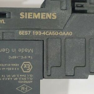 *PREOWNED* SIEMENS 6ES7 193-4CA50-0AA0 TERMINAL MODULE W/ 6ES7 138-4DF01-0AB0 - Image 4
