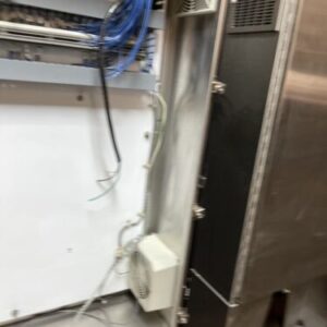 Hoffman Stainless Steel Electrical Enclosure a48h3610SSLP w/ Legs back panel - Image 10