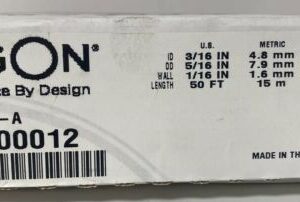 NIB Tygon® Fuel Lubricant Peristaltic Pump Tube 3/16" ID 1/16" Wall 50 Feet - Image 4
